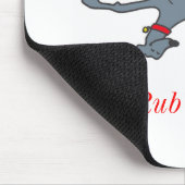 Reiben Sie mein Bauch mousepad (Ecke)