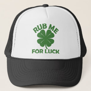 Reiben Sie mich für Glück Truckerkappe