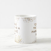 ReibeParty stoppen nicht Kaffeetasse (Mittel)