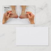 Reibungs-Füße oben Visitenkarte (Vorne/Hinten)