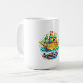 Reibungsloser Wohlstand-Becher Kaffeetasse (Vorderseite Links)