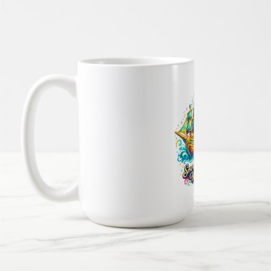 Reibungsloser Wohlstand-Becher Kaffeetasse (Links)