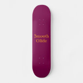 Reibungsloses Gleiten  Skateboard (Vorderseite)
