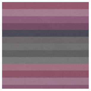 Reich Berry & Navy Streifen-Palette Stoff