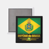 "Reich Brasiliens" Magnet (Vorderseite/Rückseite)