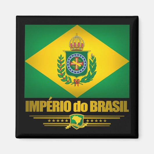 "Reich Brasiliens" Magnet (Vorne)