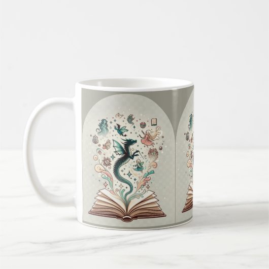 Reich der Fantasie Kaffeetasse (Links)