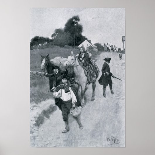 Reich der Flüchtlinge auf dem Weg nach Kanada Poster (Vorne)