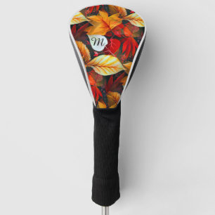 Reich der Foliage mit Ahorn-Blätter in warmen Farb Golf Headcover