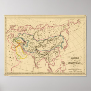 Reich der Mongolen Poster