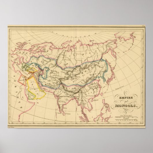 Reich der Mongolen Poster (Vorne)