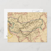 Reich der Mongolen Postkarte (Vorne/Hinten)