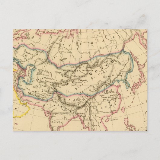 Reich der Mongolen Postkarte (Vorderseite)