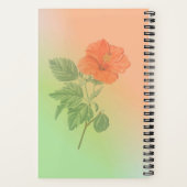 Reich der Word Imagination Inspiration Blütenerwac Notizblock (Rückseite)