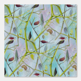 Reich des Foliage in grünen Schattierungen Tapete