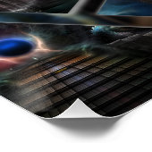 Reich des Fraktal Fantasies Matrix Perfect Poster (Ecke)