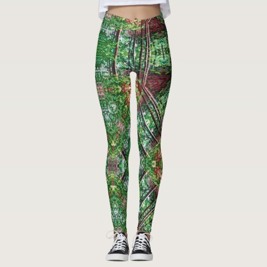 Reich des grünen Mannes Leggings (Vorderseite)