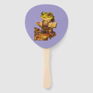Reich Designer Frosch Charakter Fächer