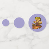 Reich Designer Frosch Charakter Konfetti (Vorderseiten)