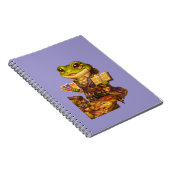 Reich Designer Frosch Charakter Notizblock (Rechte Seite)