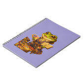 Reich Designer Frosch Charakter Notizblock (Linke Seite)