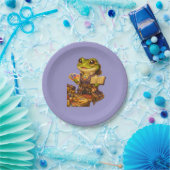 Reich Designer Frosch Charakter Pappteller (Party)