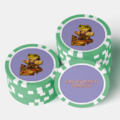 Reich Designer Frosch Charakter Pokerchips (Stapel)