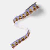 Reich Designer Frosch Charakter Satinband (Rückseite)