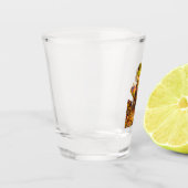 Reich Designer Frosch Charakter Schnapsglas (Links)