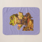 Reich Designer Frosch Charakter Sherpadecke (Vorderseite (Horizontal))