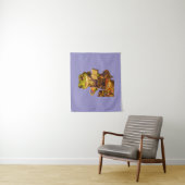 Reich Designer Frosch Charakter Wandteppich (Beispiel)