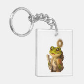 Reich Designer Frosch Schlüsselanhänger (Vorderseite links)
