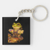 Reich Designer Frosch Schlüsselanhänger (Rückseite)
