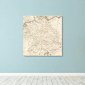 Reich Deutschlands Leinwanddruck (Insitu (Holzboden))