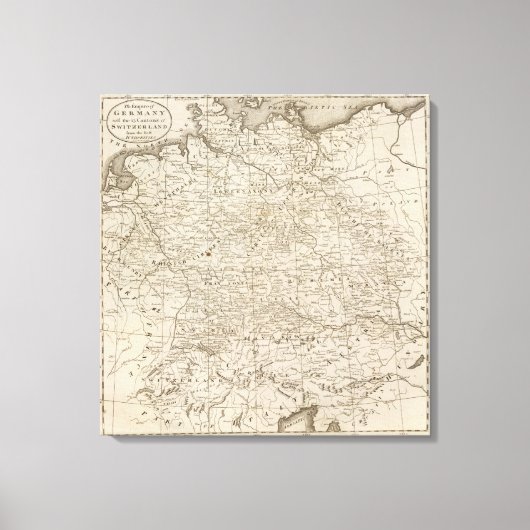 Reich Deutschlands Leinwanddruck (Vorderseite)