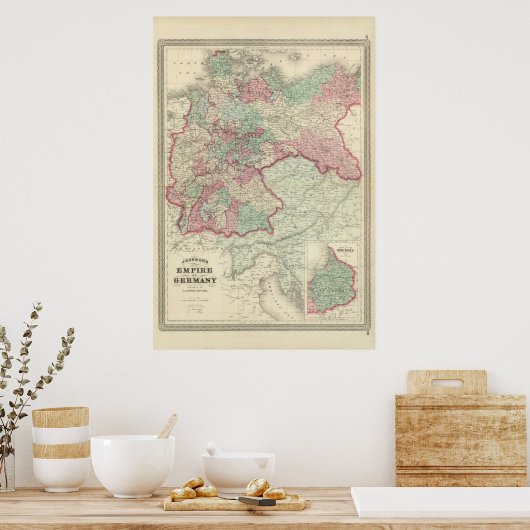 Reich Deutschlands Poster (Küche)