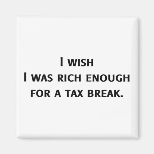 reich genug magnet (Vorne)