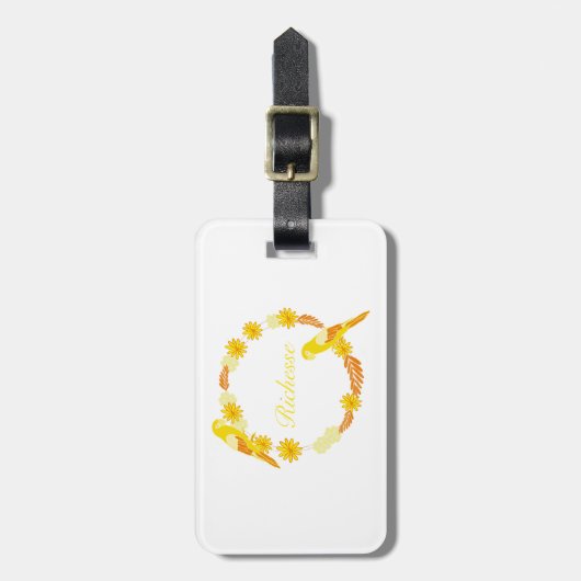 REICH GEPÄCKANHÄNGER (Vorderseite vertikal)