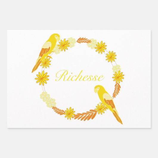 REICH GESCHENKPAPIER SET (Vorderseite)