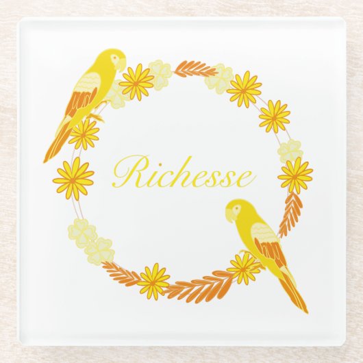 REICH GLASUNTERSETZER (Vorderseite)