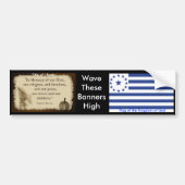 Reich Gottes bumper2 Autoaufkleber (Vorne)