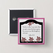 Reich Gottessknopf Johns 3-3 Button (Vorne & Hinten)