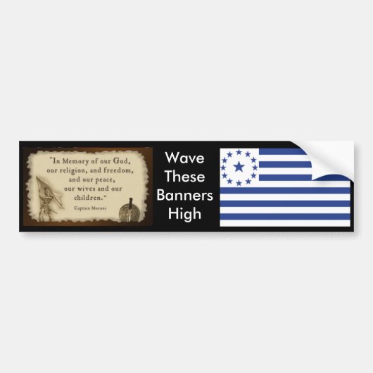 Reich Gottessstoßdämpfer Autoaufkleber (Vorne)