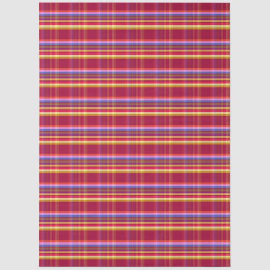 Reich Kariert RC Seidenpapier (Vorderseite)