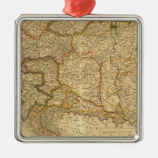 Reich-Karten Ornament Aus Metall (Vorne)