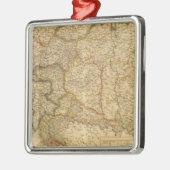 Reich-Karten Ornament Aus Metall (Links)