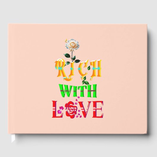 Reich mit Liebe Gästebuch (Vorderseite)