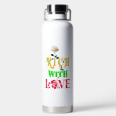 Reich mit Liebe Trinkflasche (Rückseite)