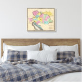 Reich Österreichs Leinwanddruck (Insitu (Schlafzimmer))