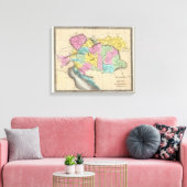 Reich Österreichs Leinwanddruck (Insitu (Wohnzimmer))